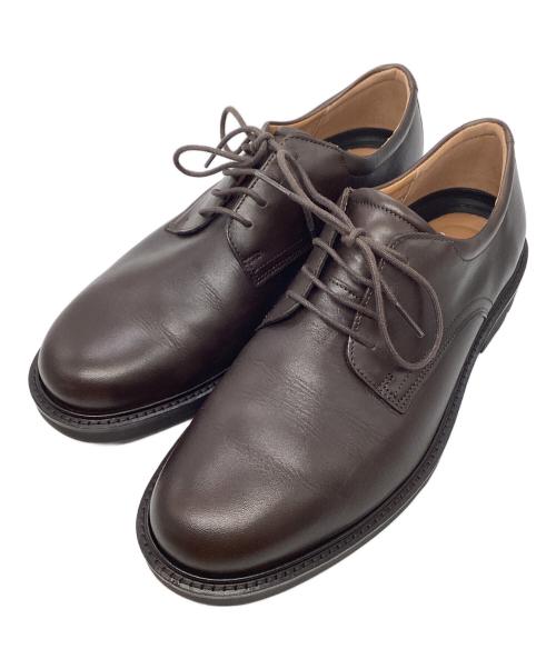 ECCO（エコー）ECCO (エコー) メトロポール ロンドンダービーシューズ ブラウン サイズ:US9-9.5の古着・服飾アイテム