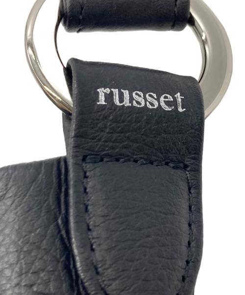 russet（ラシット）russet (ラシット) ソフトレザーワンショルダーバッグ ブラック サイズ:なしの古着・服飾アイテム