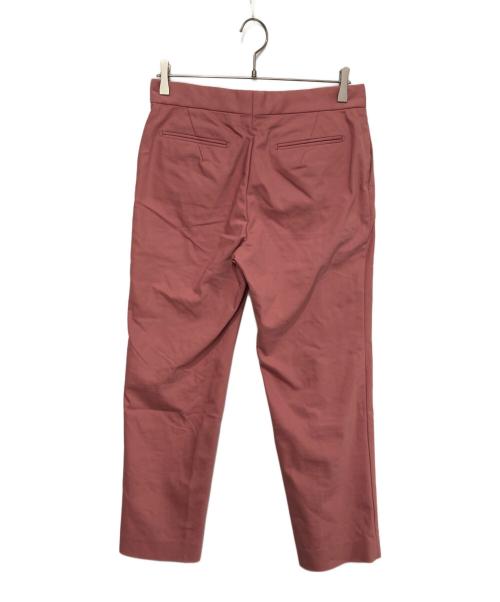 DRAWER（ドゥロワー）DRAWER (ドゥロワー) ギャバジンストレートパンツ ピンク サイズ:40の古着・服飾アイテム