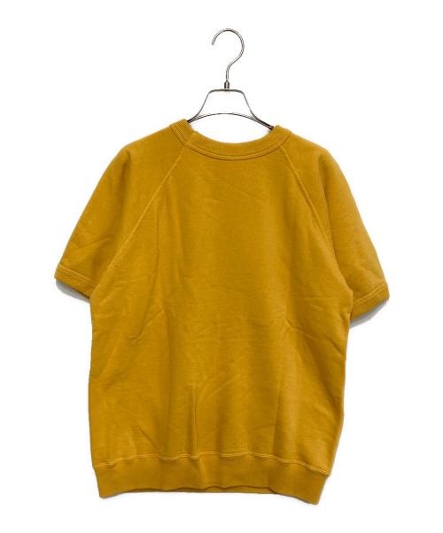 WAREHOUSE（ウエアハウス）WAREHOUSE (ウエアハウス) 半袖ラグランスウェット イエロー サイズ:Ｌの古着・服飾アイテム