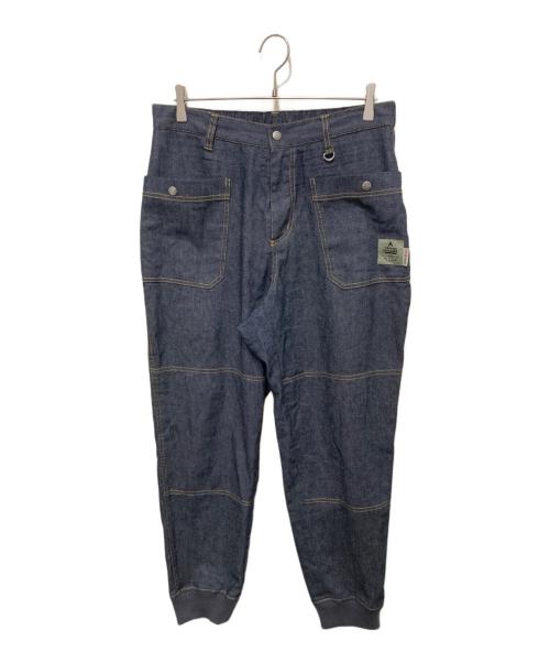 taras boulba（タラスブルバ）TARAS BOULBA (タラスブルバ) ファイアシールド ロングパンツ（デニム） インディゴ サイズ:XLの古着・服飾アイテム