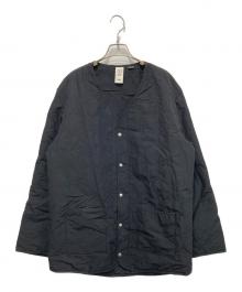 ZARA×MAISON SPECIAL（ザラ×メゾンスペシャル）の古着「キルティングジャケット」｜ブラック