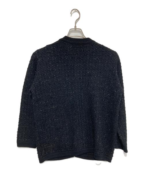 JOURNAL STANDARD relume（ジャーナルスタンダード レリューム）JOURNAL STANDARD relume (ジャーナルスタンダード レリューム) TWEEDYニットジャケット ブラック サイズ:FREEの古着・服飾アイテム