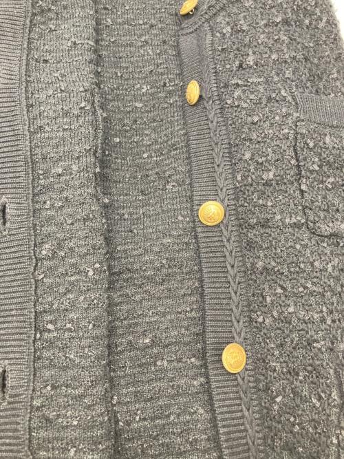 JOURNAL STANDARD relume（ジャーナルスタンダード レリューム）JOURNAL STANDARD relume (ジャーナルスタンダード レリューム) TWEEDYニットジャケット ブラック サイズ:FREEの古着・服飾アイテム