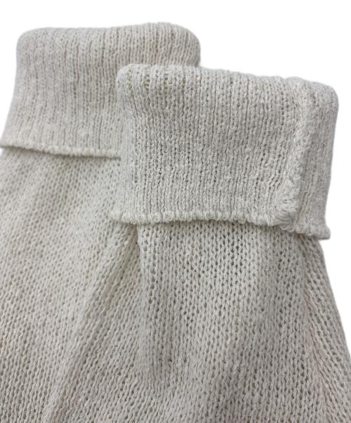 JOURNAL STANDARD（ジャーナルスタンダード）JOURNAL STANDARD (ジャーナルスタンダード) ペーパーヤーンVネックカーディガン ホワイト サイズ:FREEの古着・服飾アイテム