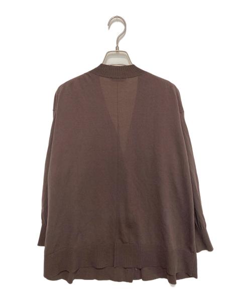 JOURNAL STANDARD（ジャーナルスタンダード）JOURNAL STANDARD (ジャーナルスタンダード) アイスコットンワイドVカーディガン ブラウン サイズ:FREEの古着・服飾アイテム