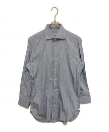 formicola napoli（フォルミコラ ナポリ）の古着「ビジネスシャツ」｜ブルー