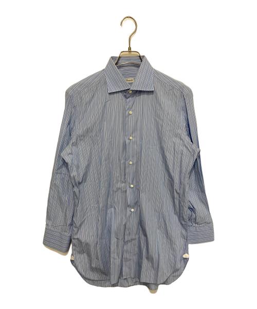 formicola napoli（フォルミコラ ナポリ）formicola napoli (フォルミコラ ナポリ) ビジネスシャツ ブルー サイズ:40の古着・服飾アイテム