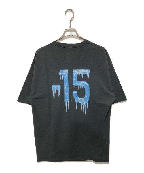 doublet（ダブレット）doublet (ダブレット) ウルトラフリーザーレギュラーフィットTシャツ ブラック サイズ:XL 未使用品の古着・服飾アイテム