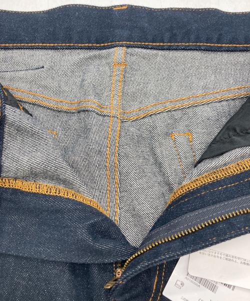 Adam et Rope（アダム エ ロペ）Adam et Rope (アダム エ ロペ) Coca Cola (コカコーラ) デニムストレートスラックス インディゴ サイズ:Ｓ 未使用品の古着・服飾アイテム