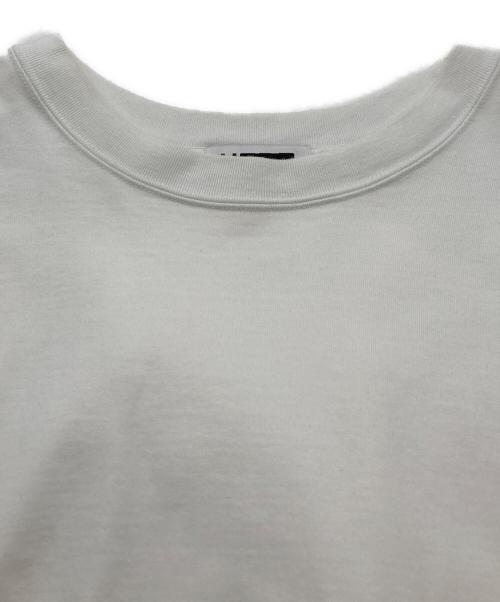 H BEAUTY&YOUTH（エイチ ビューティー&ユース）H BEAUTY&YOUTH (エイチ ビューティー&ユース) スウェットクルーネックプルオーバー ホワイト サイズ:Ｍの古着・服飾アイテム