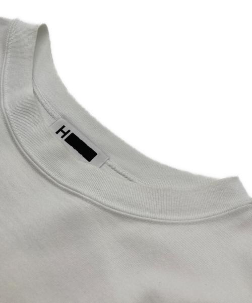 H BEAUTY&YOUTH（エイチ ビューティー&ユース）H BEAUTY&YOUTH (エイチ ビューティー&ユース) スウェットクルーネックプルオーバー ホワイト サイズ:Ｍの古着・服飾アイテム