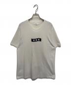 GOD SELECTION XXXゴッドセレクショントリプルエックス）の古着「XXXプリントTシャツ」｜ホワイト