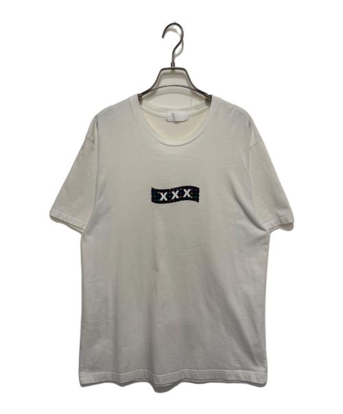 GOD SELECTION XXX（ゴッドセレクショントリプルエックス）GOD SELECTION XXX (ゴッドセレクショントリプルエックス) XXXプリントTシャツ ホワイト サイズ:不明の古着・服飾アイテム