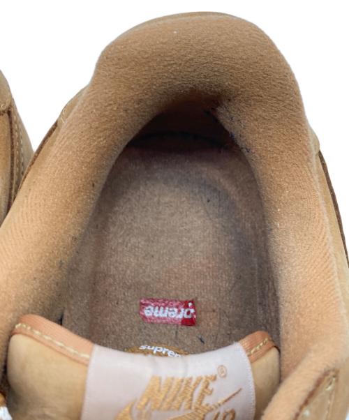 NIKE（ナイキ）NIKE (ナイキ) SUPREME (シュプリーム) エア フォース 1 ロー ブラウン サイズ:US10の古着・服飾アイテム