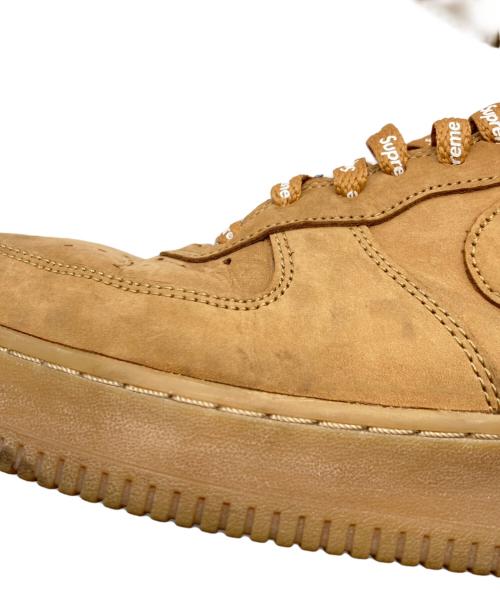 NIKE（ナイキ）NIKE (ナイキ) SUPREME (シュプリーム) エア フォース 1 ロー ブラウン サイズ:US10の古着・服飾アイテム