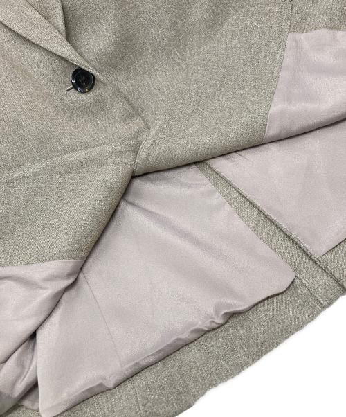 COCODEAL（ココディール）COCODEAL (ココディール) スリットスリーブテーラードジャケット ベージュ サイズ:1の古着・服飾アイテム