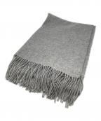 BEAUTY&YOUTHビューティーアンドユース）の古着「カシミヤ ソリッド ストール」｜グレー