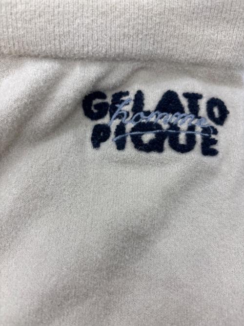 GELATO PIQUE HOMME（ジェラートピケ オム）GELATO PIQUE HOMME (ジェラートピケ オム) スムーズィーliteロゴセットアップ アイボリー サイズ:Lの古着・服飾アイテム