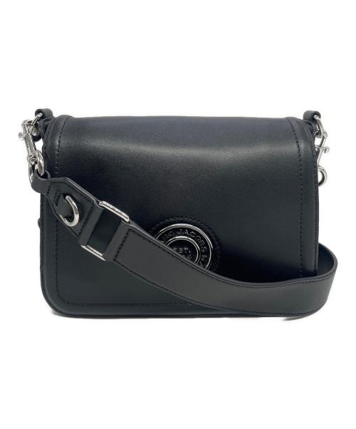 MARC JACOBS（マークジェイコブズ）MARC JACOBS (マークジェイコブス) フラップショルダーバッグ ブラックの古着・服飾アイテム