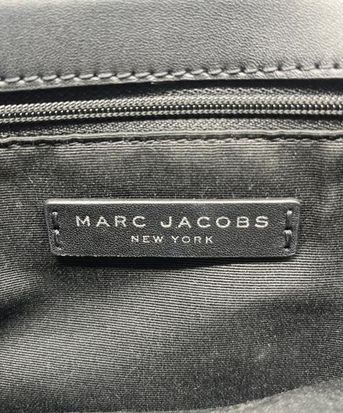 MARC JACOBS（マークジェイコブズ）MARC JACOBS (マークジェイコブス) フラップショルダーバッグ ブラックの古着・服飾アイテム
