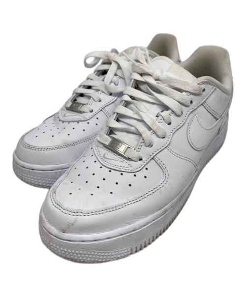 NIKE（ナイキ）NIKE (ナイキ) SUPREME (シュプリーム) エアフォース 1 ロー ホワイト サイズ:24.5ｃｍの古着・服飾アイテム