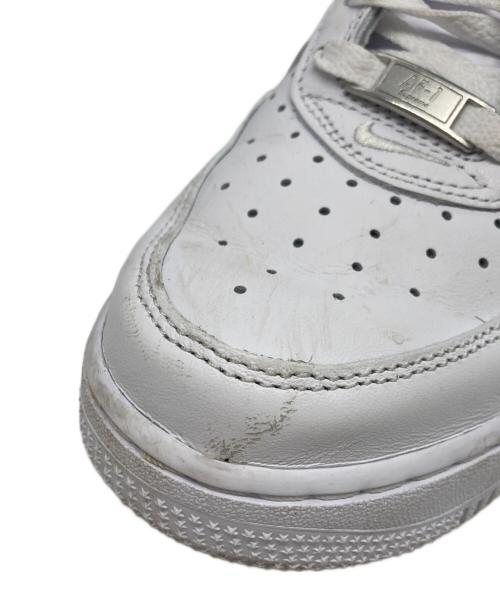 NIKE（ナイキ）NIKE (ナイキ) SUPREME (シュプリーム) エアフォース 1 ロー ホワイト サイズ:24.5ｃｍの古着・服飾アイテム