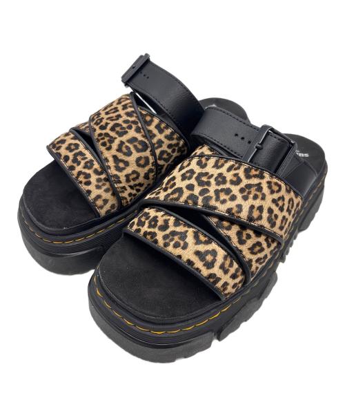 Dr.Martens（ドクターマーチン）Dr.Martens (ドクターマーチン) MATTISON スライドサンダル ブラウン×ブラック サイズ:UK6（25ｃｍ）の古着・服飾アイテム