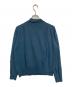 AURALEE (オーラリー) ウールカシミヤ ハイゲージニットポロ ブルー サイズ:4：6000円
