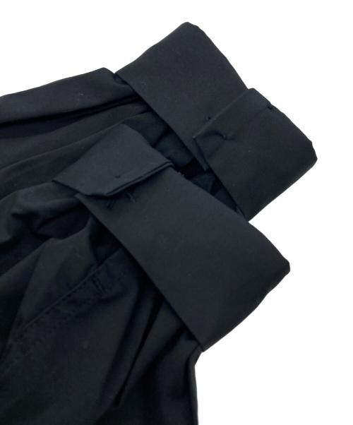 SINME（シンメ）SINME (シンメ) ボリュームシャツ ブラック サイズ:Ｍの古着・服飾アイテム