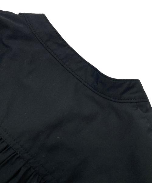 SINME（シンメ）SINME (シンメ) ボリュームシャツ ブラック サイズ:Ｍの古着・服飾アイテム