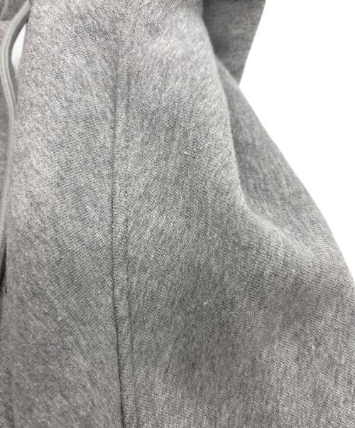 BALENCIAGA（バレンシアガ）BALENCIAGA (バレンシアガ) スモールロゴ スウェットジップアップパーカー グレー サイズ:XSの古着・服飾アイテム
