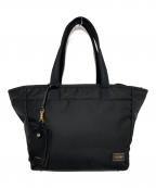 PORTER GIRLポーターガール）の古着「シアトートバッグ（S）」｜ブラック