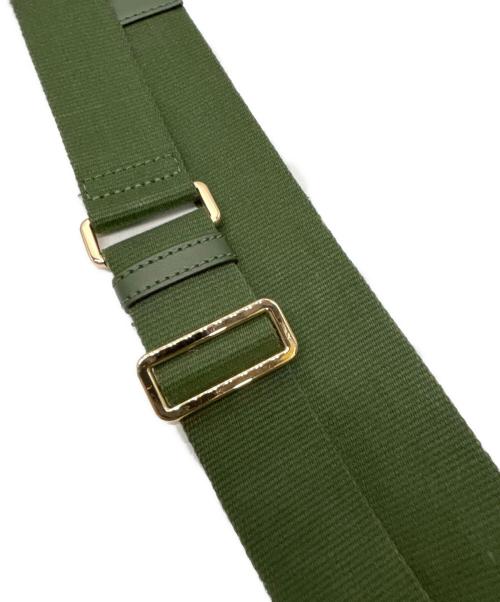 MICHAEL KORS（マイケル・コース）MICHAEL KORS (マイケルコース) ハドリーレザーバッグ グリーンの古着・服飾アイテム