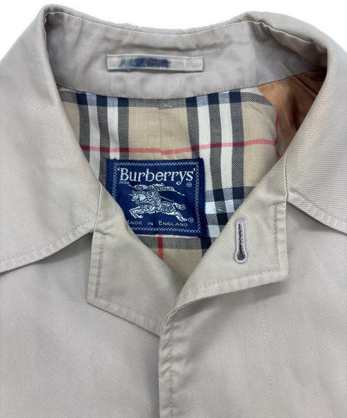 Burberry's（バーバリーズ）Burberry's (バーバリーズ) 裏ノヴァチェックステンカラーコート ベージュ サイズ:記載なしの古着・服飾アイテム