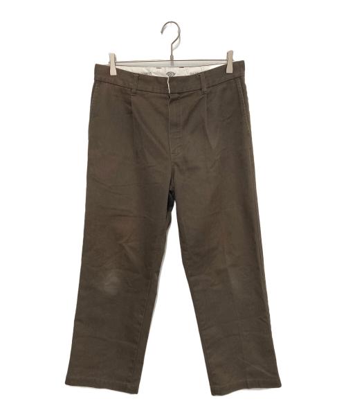 Dickies（ディッキーズ）Dickies (ディッキーズ) WACKO MARIA (ワコマリア) コラボワークパンツ ブラウン サイズ:Mの古着・服飾アイテム