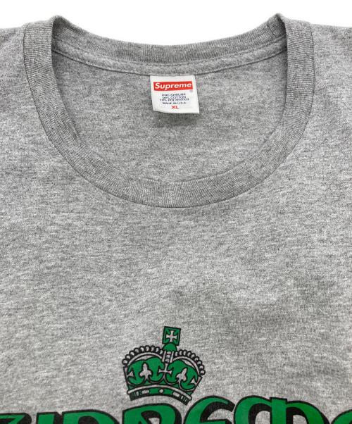 SUPREME（シュプリーム）SUPREME (シュプリーム) クラウン Tee グレー サイズ:XLの古着・服飾アイテム