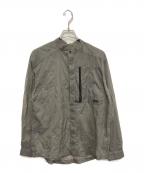 KEENキーン）の古着「ナイロン パッカブル シャツ」｜グレー