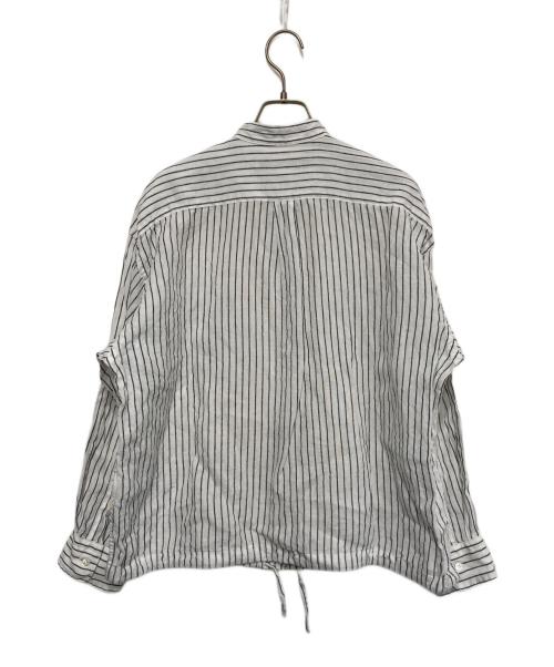 FRAMeWORK（フレームワーク）FRAMeWORK (フレームワーク) フレンチリネンドロストシャツ FRAMeWORK ホワイト サイズ:FREEの古着・服飾アイテム