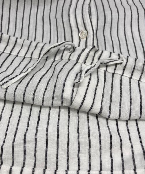 FRAMeWORK（フレームワーク）FRAMeWORK (フレームワーク) フレンチリネンドロストシャツ FRAMeWORK ホワイト サイズ:FREEの古着・服飾アイテム