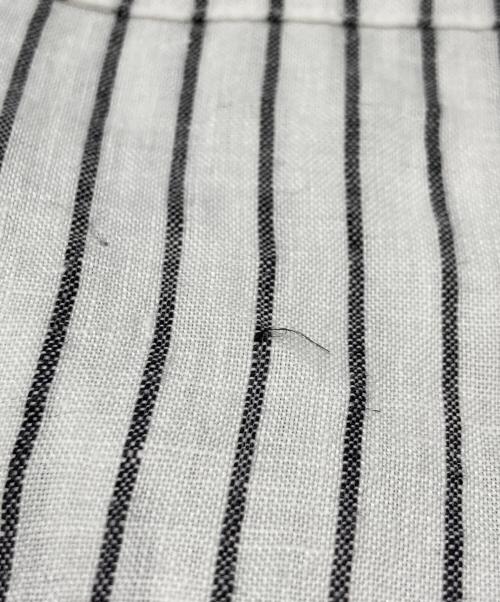 FRAMeWORK（フレームワーク）FRAMeWORK (フレームワーク) フレンチリネンドロストシャツ FRAMeWORK ホワイト サイズ:FREEの古着・服飾アイテム