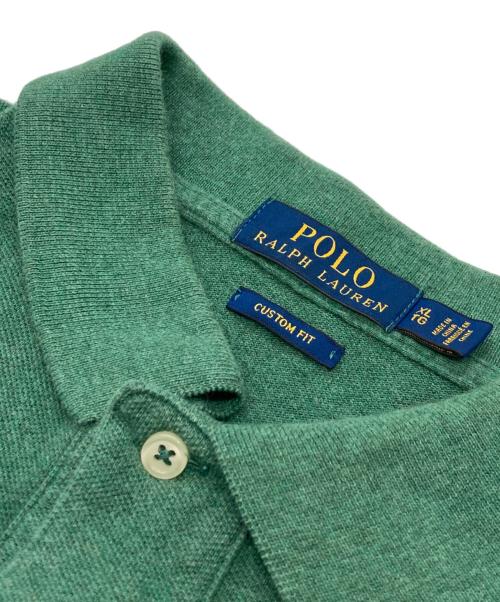 POLO RALPH LAUREN（ポロ・ラルフローレン）POLO RALPH LAUREN (ポロ・ラルフローレン) ポニー刺繍ポロシャツ グリーン サイズ:XLの古着・服飾アイテム