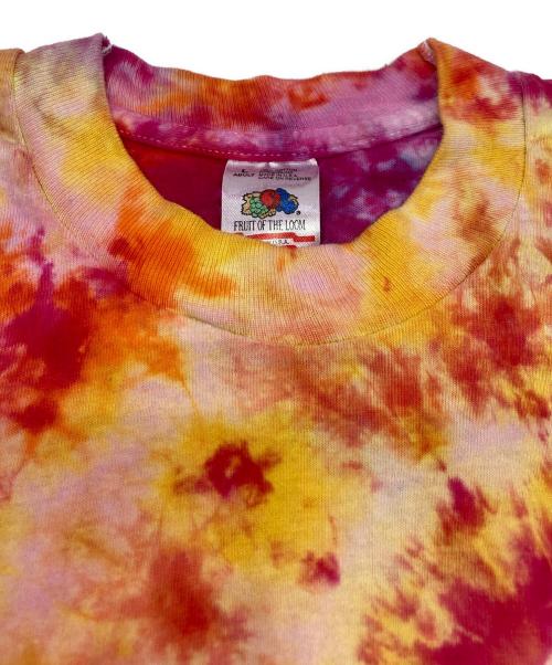 FRUIT OF THE LOOM（フルーツオブザルーム）FRUIT OF THE LOOM (フルーツオブザルーム) 90'sタイダイＴシャツ レッド サイズ:Lの古着・服飾アイテム