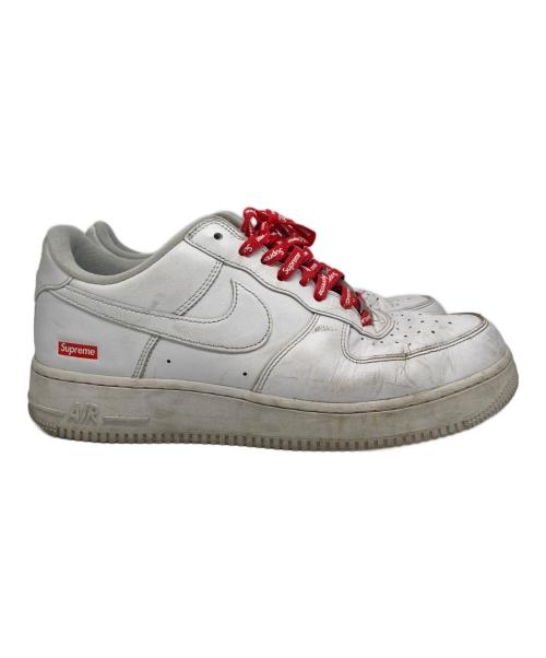 NIKE（ナイキ）NIKE (ナイキ) Supreme (シュプリーム) エアフォース1 ロー ホワイト サイズ:US10/UK9/EUR44の古着・服飾アイテム