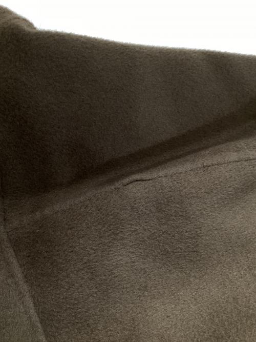 MUSE de Deuxieme Classe（ミューズ ドゥーズィエム クラス）MUSE de Deuxieme Classe (ミューズ ドゥーズィエム クラス) ウールアンゴラリバーコート ブラウン サイズ:FREEの古着・服飾アイテム