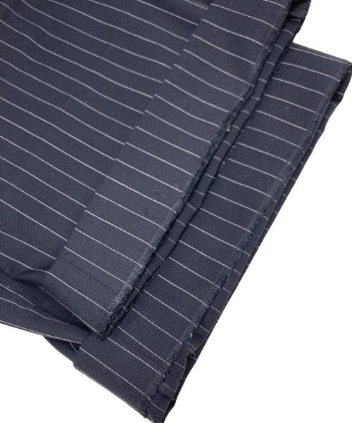 6(ROKU) BEAUTY&YOUTH（ロク ビューティーアンドユース）6(ROKU) BEAUTY&YOUTH (ロク ビューティーアンドユース) ストライプオールインワン ブラック サイズ:Mの古着・服飾アイテム