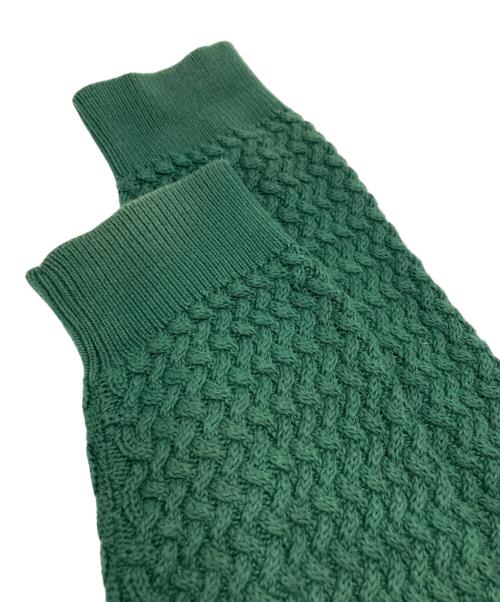 LACOSTE（ラコステ）LACOSTE (ラコステ) バスケットニットジップアップ グリーン サイズ:2の古着・服飾アイテム