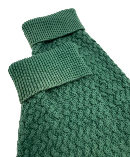 LACOSTE（ラコステ）LACOSTE (ラコステ) バスケットニットジップアップ グリーン サイズ:2の古着・服飾アイテム