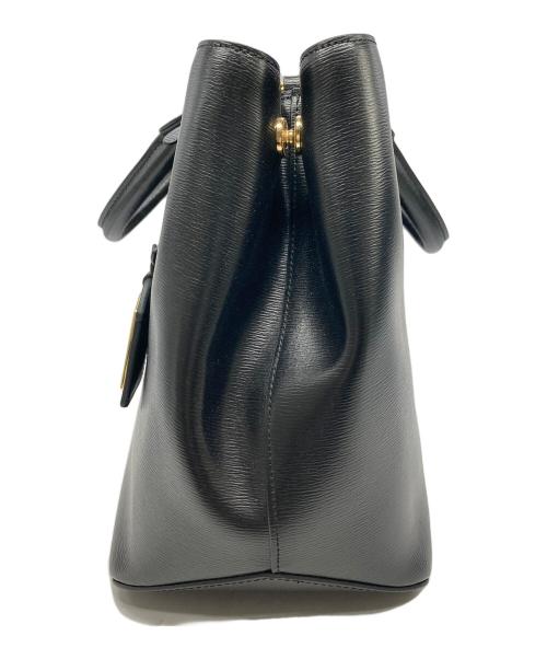 RLL（ローレンラルフローレン）RLL (ローレンラルフローレン) 2WAYハンドバッグ ブラックの古着・服飾アイテム