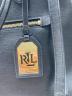 中古・古着 RLL (ローレンラルフローレン) 2WAYハンドバッグ ブラック：10000円